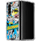 DC Comics Batman Vintage Pose Collage Art Galaxy Z Fold4 5G Clear Case